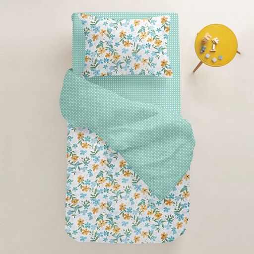 Наволочка на подушку 40х40 MINT FLOWERS COSAS (4822052152713) (1389558)