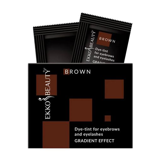 Фарба-тінт для брів та вій Ekko Beauty Gradient Effect, 3 мл