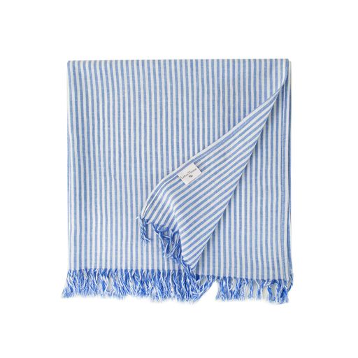 Полотенце Lotus Home Pestemal - Argosa stripe 85x175 blue синий (1392584)