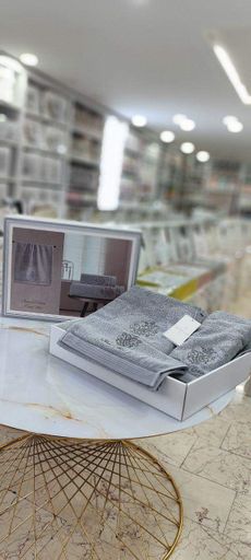 Набор полотенец Maison D'or Royal Crown grey 30x50; 50x100; 85x150 (1392653)