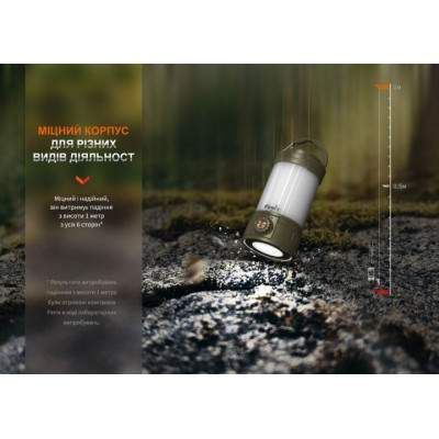 Фонарь Fenix CL26R Pro Grey Camo (CL26RPROGC) (1393680)