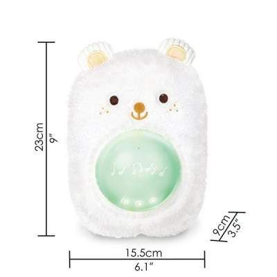 Ночник Hape Музыкальная игрушка-ночник Медвежонок белый (E0115) (1395480)