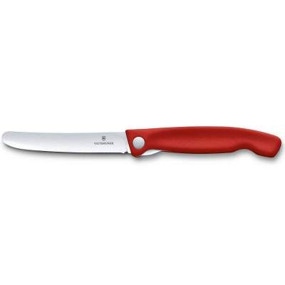 Кухонный нож Victorinox SwissClassic Foldable Paring 11 см Red (6.7801.FB) (1395553)