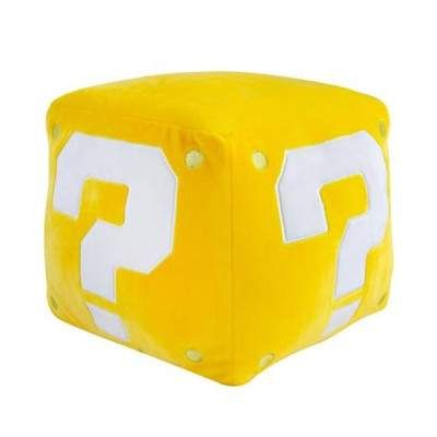 Мягкая игрушка Club Mocchi- Mocchi- Куб со знаком вопроса с Супер Марио 28 х 23 см (T12887) (1395584)