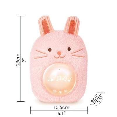 Ночник Hape Музыкальная игрушка-ночник Зайчик розовый (E0114) (1395604)