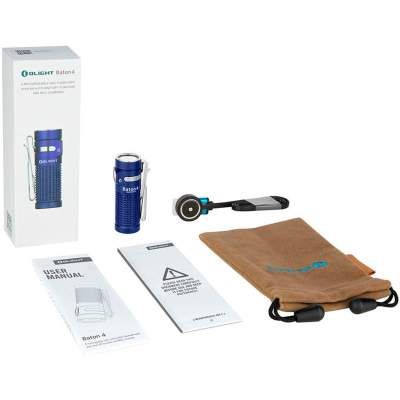 Фонарь Olight Baton 4 Regal Blue (1396022)