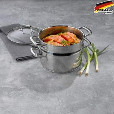 Кастрюля Kela з пароваркою Flavoria 2,4 л 3 предм (10190) (1396179)