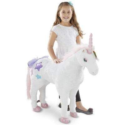 Мягкая игрушка Melissa&amp;Doug Большой плюшевый единорог Джамбо (MD18801) (1396191)