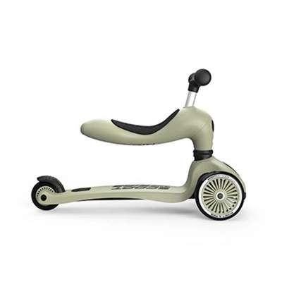 Самокат Scoot&Ride Highwaykick-1 1-5 лет оливковый (SR-160629-OLIVE) (1396682)