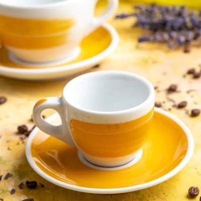 Чашка Ancap espresso 75 мл, серія Verona Millecolori Yellow (35114) (1398208)