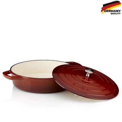 Сотейник Kela Calido Cover 28 см 3,2 л Red (11938) (1399853)
