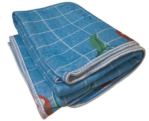 Электропростынь с сумкой Electric blanket 8043 150х180см blue cherry (1402201)
