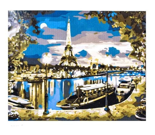 Картина за номерами ArtStory Париж 60х75 см Різнокольоровий (R013 ...