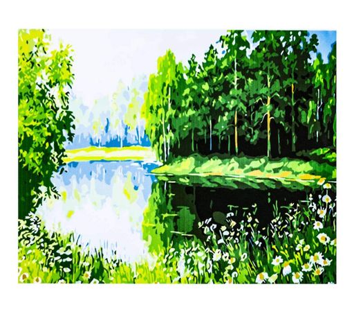 Картина за номерами ArtStory Природа 40х50 см Різнокольоровий (6727) (1409863)