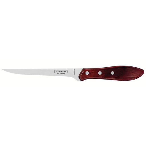 Кухонний ніж Tramontina Barbecue Polywood Fillet 152 мм Червоне Дерево (m358263) (1412842)