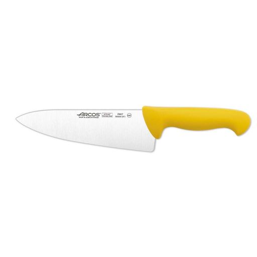 Кухонный нож Arcos серія "2900" Шеф 200 мм Жовтий (m358376) (1412844)