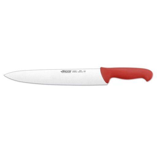 Кухонный нож Arcos серія "2900" поварський 300 мм Червоний (m358396) (1412875)
