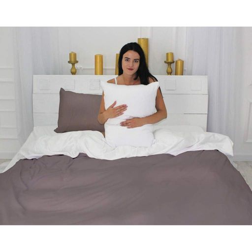 Постільна білизна MirSon Велюр Winter Frost 28-0001 + 28-0003 Lilium Velvet 160х220 (m220024) (1415663)
