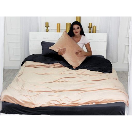 Постельное белье MirSon Велюр Winter Frost 28-0004 + 28-0007 Saintpaulia Velvet 200х220 (m220124) (1418402)