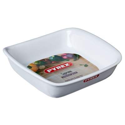 Форма для випікання Pyrex Supreme white квадратна 24 х 24 см (SU24SR1/7246) (1418892)