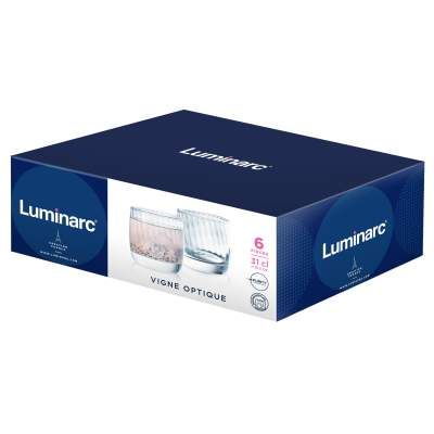 Набор стаканов Luminarc Optigue 310 мл 6 шт (X0831) (1420645)