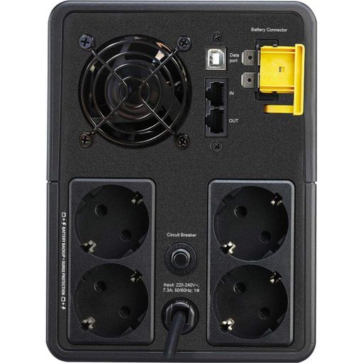 Источник бесперебойного питания (ИБП) APC Back-UPS 2200VA (BX2200MI-GR) [122426] (1422014)