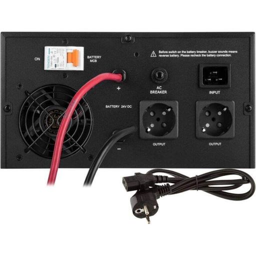 Источник бесперебойного питания (ИБП) LogicPower LPE-B-PSW-2300VA + LiFePO4 батарея 25.6V - 100Ah Smart BMS BT (20487) [110275] (1422016)
