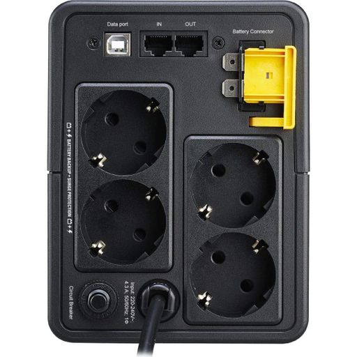 Источник бесперебойного питания (ИБП) APC Back-UPS 750VA AVR (BX750MI-GR) [122429] (1422017)