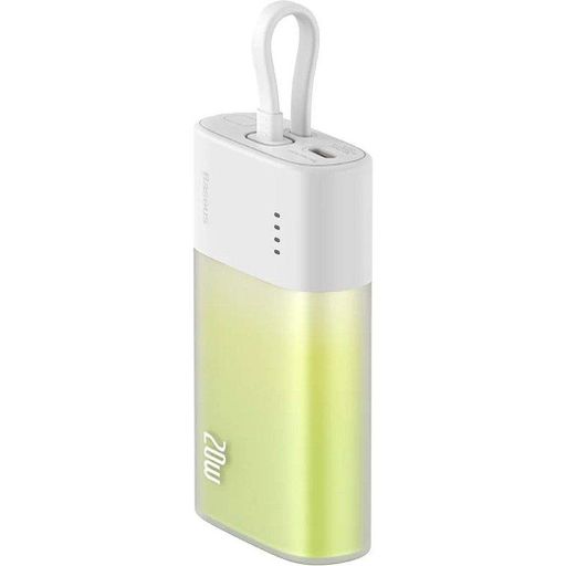Внешний аккумулятор Baseus Popsicle Lightning 5200mAh 20W White (P10055600612-00) [125024] (1422064)