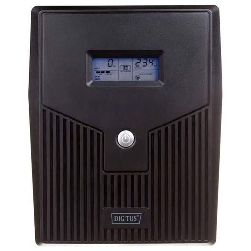 Источник бесперебойного питания / ИБП / Бесперебойник Digitus Line-Interactive DN-170075 1500VA/900W LCD 4xSchuko RJ45 RS232 USB (1428146)