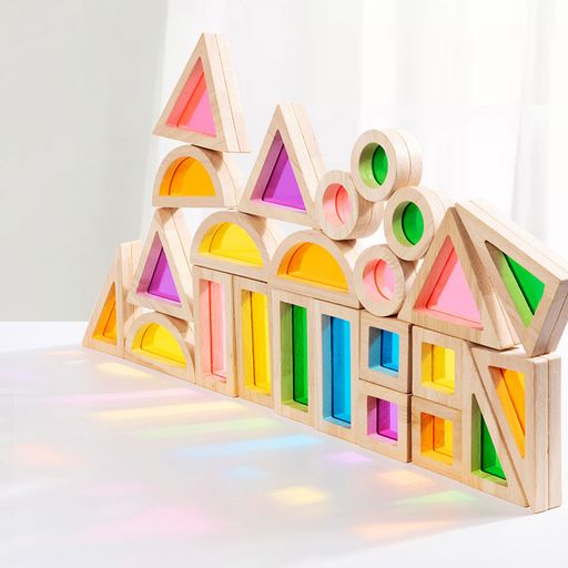 Детский игровой набор Shantou Jinxing Acrylic Transparent Building Block, от 3 лет (C9434)