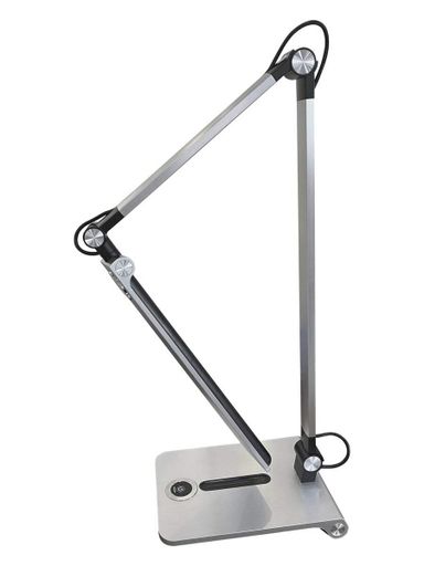 Настільна лампа світлодіодна Light House SRS-19753 brushed silver срібло (1432660)