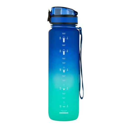 Бутылка для воды UZSPACE 3038(Blue-Green) 1000 мл сине-зеленая (1434053)