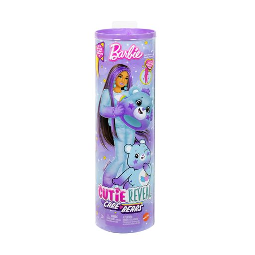 Лялька Barbie Cutie Reveal Care Bears: Нова хвиля Ведмедик Мрійник, від 3 років, 29 см (JFV61)