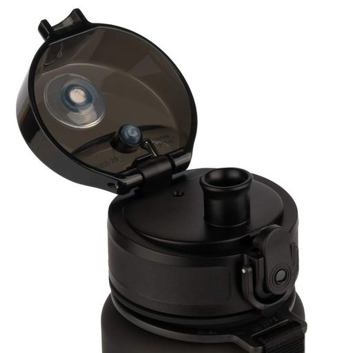 Бутылка для воды UZSPACE 3026(Black) 500 мл, черная (1434603)