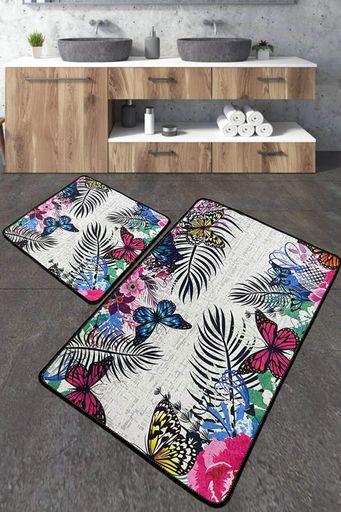 Килимок Chilai Home 110024192 Турція 60*100+50*60 100% поліестер Різнокольоровий (1435341)
