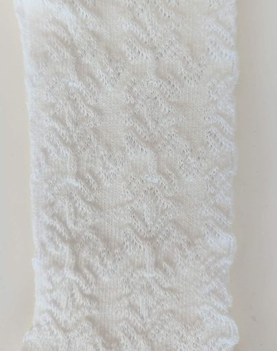Колготки трикотаж ажурные для девочки Be Snazzy RA-07-9 056-62 см (1-3 months) Белый (1437357)