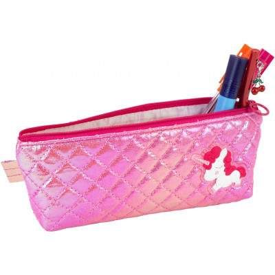Пенал Cool For School перламутровый 1 отделение розовый (CF87059) (1439331)