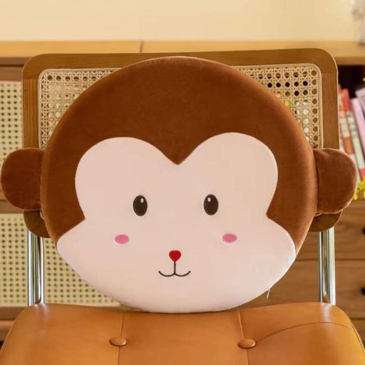 Подушка декоротивная на стул Cushion for a chair Animals 40 х 40 см (R32614) Обезьянка (1449983)