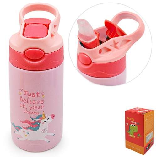 Термос-поилка детская Stenson MT-3453PK 400мл pink (1454741)