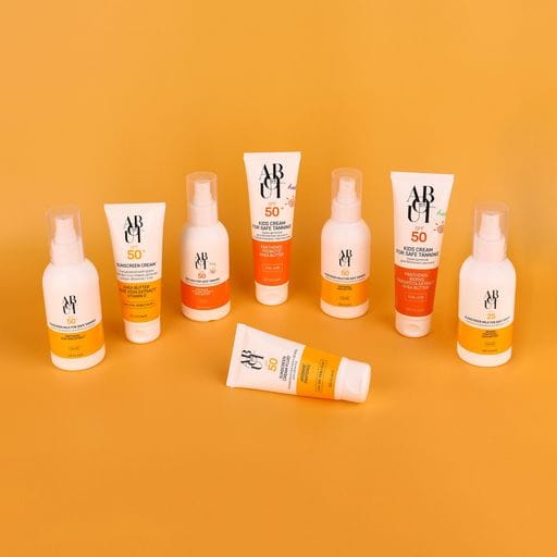 Солнцезащитное молочко для безопасного загара ABOUT sun Sunscreen Milk, SPF 50+, 150 мл