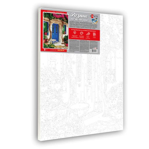 Картина по номерам Живописное крыльцо 40x50 см SANTI (953922) (1461275)