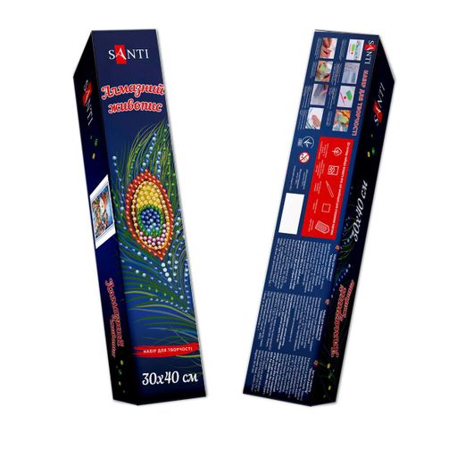 Алмазна мозаїка Зимові посиденьки 30 * 40см Santi (954132) (1462390)