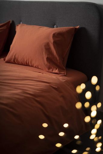 Комплект постільної білизни SoundSleep Stonewash Adriatic Orange євро цегляний (92670587) (1468486)