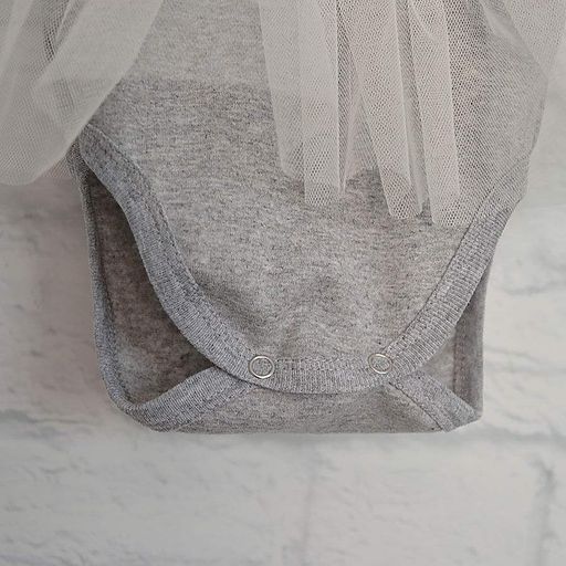 Боді з юбкою сірий стрейч-кулір Blanka 26 74-80 см. (110196) (1468906)