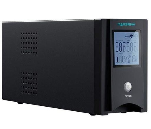 Источник бесперебойного питания (ИБП) Marsriva MR-UF600P-H | 600VA/360Вт, защита ПК и электроники (1471253)