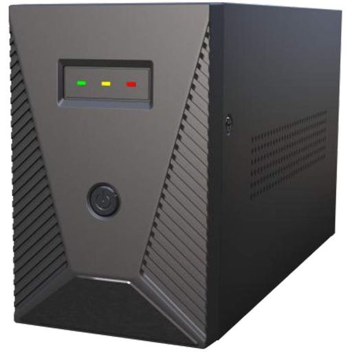 Источник бесперебойного питания (ИБП) FrimeCom GS-1200, 1200ВА/720Вт, автоматическая стабилизация напряжения AVR, корпус Black (1471648)