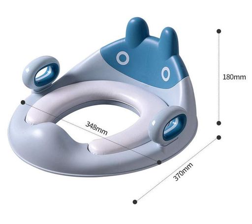 Накладка дитяча на унітаз Зайчик блакитна Babyhood BH-134B (1472151)