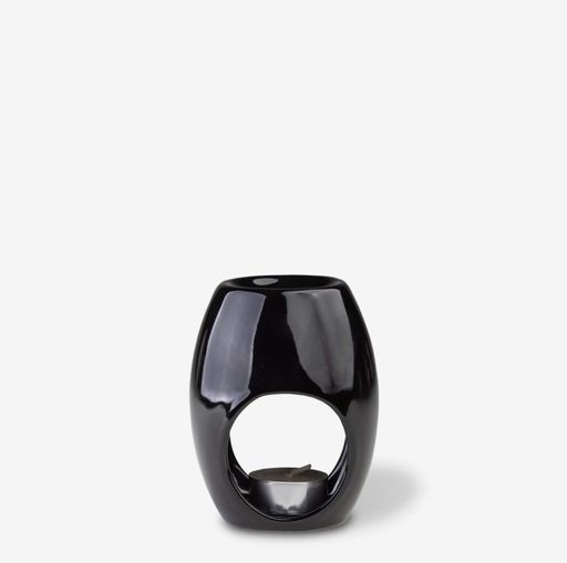 Свічник Аромалампа чорна кераміка 12*9*9 см Гранд Презент 2302-12 чорний (1472465)