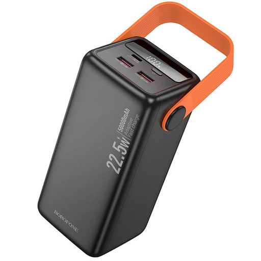 Портативний ЗП Power Bank Borofone BJ66A Magnifico 22.5W+PD20W 50000 mAh Black (1474850)